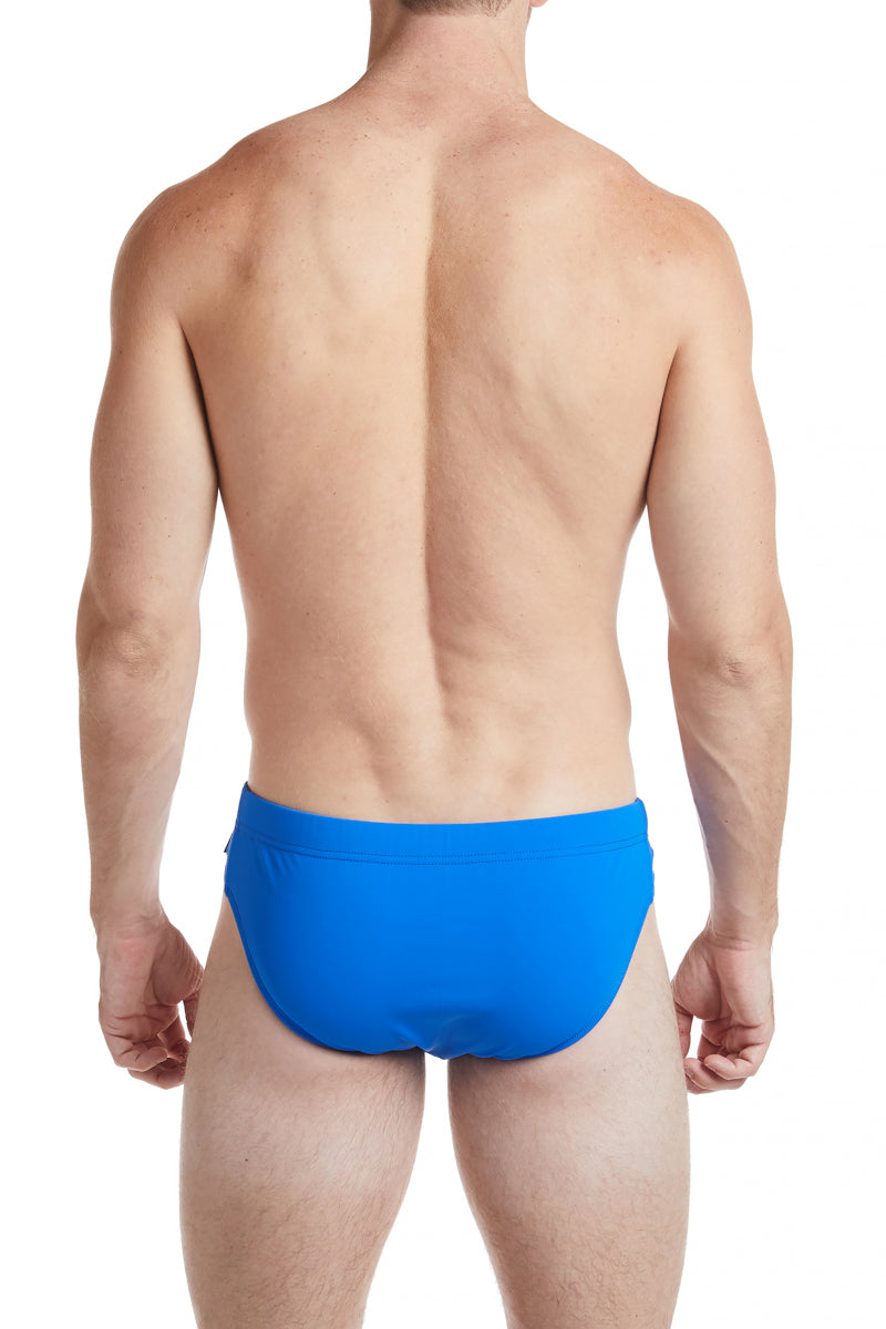 Solid Cobalt - COLIN Low Rise Bikini Swim Brief