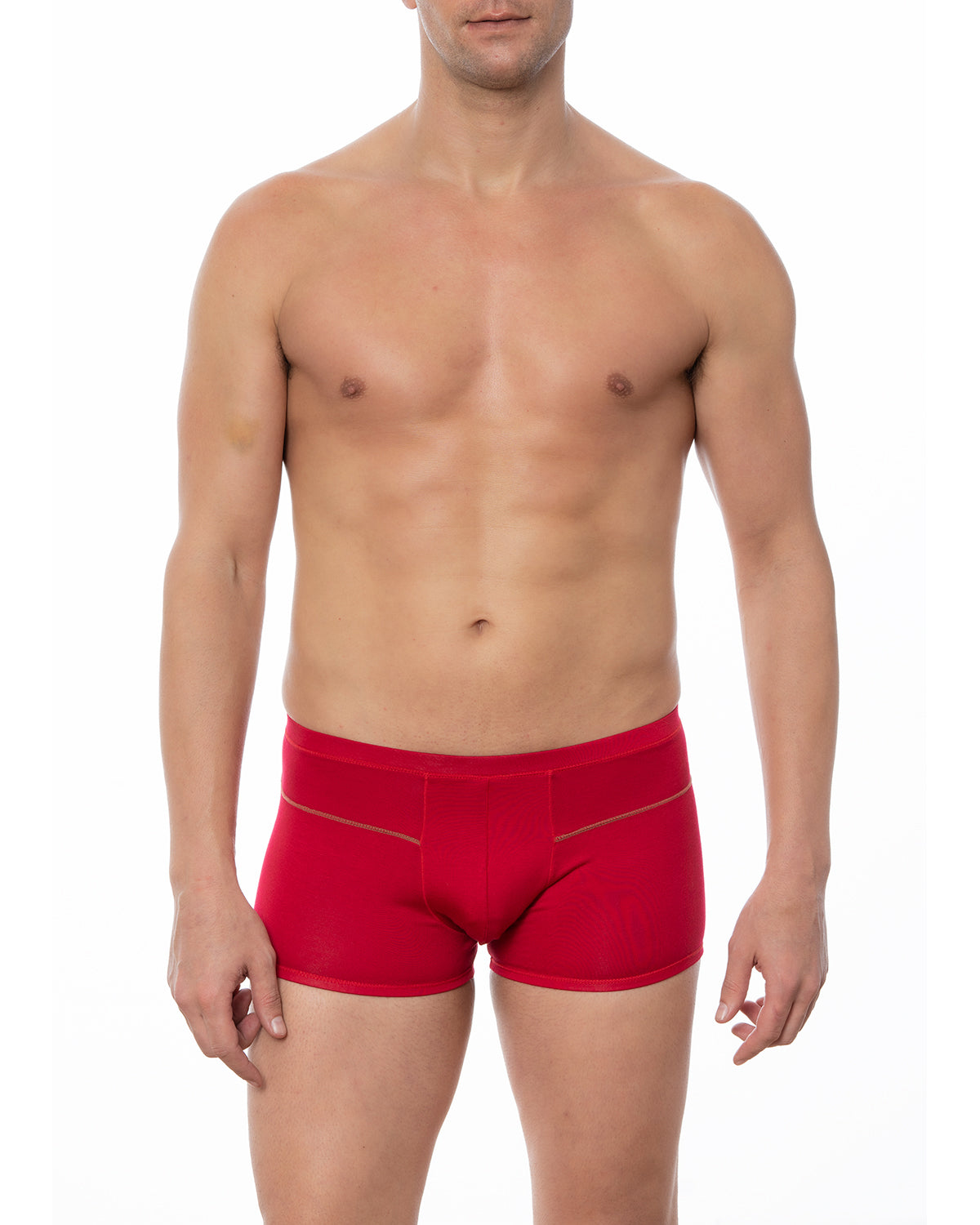 NEW - Red Supima Cotton Boxer Brief