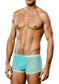 Sky Blue - GRANT Sheer Mesh Boxer Brief