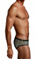 Leopard Print - Low Rise JASPER Sheer Mesh Bikini Brief