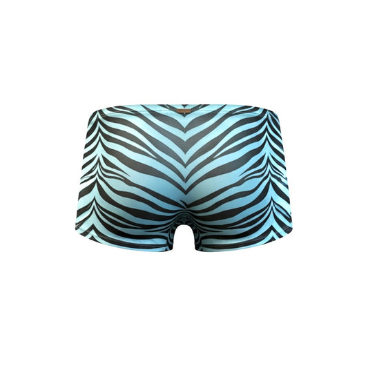 Zebra Print - GRANT Sheer Mesh Boxer Brief