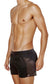 Best Seller - Black HUGH - 4 Inch Mesh Short