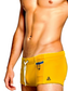 Mustard - LACHLAN Low Rise Swim Brief with Cobalt Trim