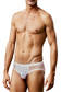 White - Low Rise JASPER Sheer Mesh Bikini Brief