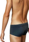 Grey - LACHLAN Low Rise Swim Brief with Pink Trim