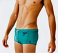 Emerald - LACHLAN Low Rise Swim Brief with Navy Trim