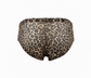 Leopard Print - Low Rise JASPER Sheer Mesh Bikini Brief