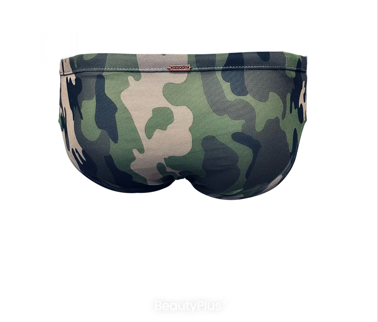 Camo - Low Rise JASPER Sheer Mesh Bikini Brief