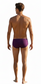 Lachlan Low Rise Swim Brief - Merlot Deep l Navy Trim