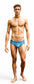 Zebra Print - Low Rise JASPER Sheer Mesh Bikini Brief