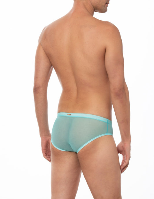 Sky Blue JASPER - Sheer Mesh Bikini Brief
