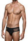Best Seller - Black - Low Rise JASPER Sheer Mesh Bikini Brief