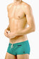 Emerald - LACHLAN Swim Brief with Navy Trim
