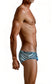 Zebra Print - Low Rise JASPER Sheer Mesh Bikini Brief