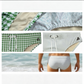 COLIN Low Rise Bikini Swim Brief - Silver Geometric l Amade Swim