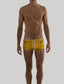 Mustard - LACHLAN Low Rise Swim Brief with Cobalt Trim