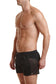 4 Inch Black Mesh Short