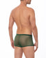 Green Sheer Mesh Boxer Brief