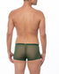Green Sheer Mesh Boxer Brief
