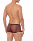 Merlot Sheer Mesh Boxer Brief