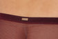 Merlot Sheer Mesh Boxer Brief