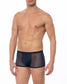 Navy Sheer Mesh Boxer Brief