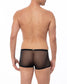 Black - GRANT Sheer Mesh Boxer Brief