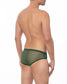 Green Sheer Mesh Bikini Brief