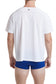 White Sheer Mesh Sport T-Shirt